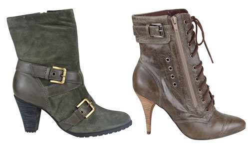 Calçados Femininos Moda Inverno 2011 - Botas de cano médio combinam com diversos looks Calçados Femininos Moda Inverno 2011 - Botas de cano médio combinam com diversos looks