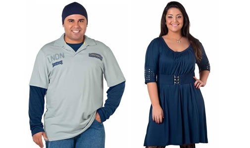 Cativa Mais veste com estilo mulheres e homens Plus Size Cativa Mais veste com estilo mulheres e homens Plus Size
