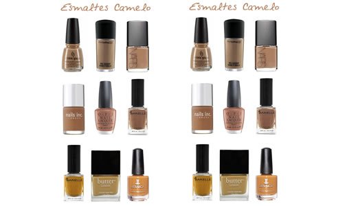 Moda Feminina Inverno 2011 - Unhas na cor Camel ganha adeptas
