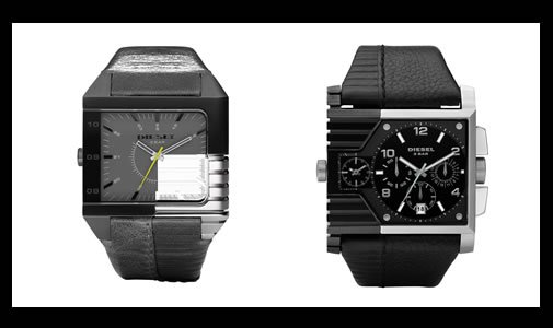 Diesel e Fossil exaltam fino acabamento em relógios exclusivos Diesel e Fossil exaltam fino acabamento em relógios exclusivos