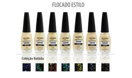 Mohda Cosméticos lança coleção de Esmaltes Flocados para brilhar nas festas e baladas Mohda Cosméticos lança coleção de Esmaltes Flocados para brilhar nas festas e baladas