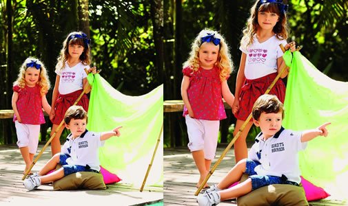 Moda Infantil – Artkids lança coleção de roupas diversificadas para o Verão 2012
